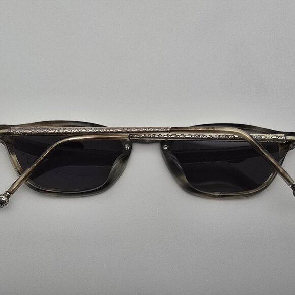 Brighton Louie Louie Grey Tortoise Silver Frame Grey Lens...